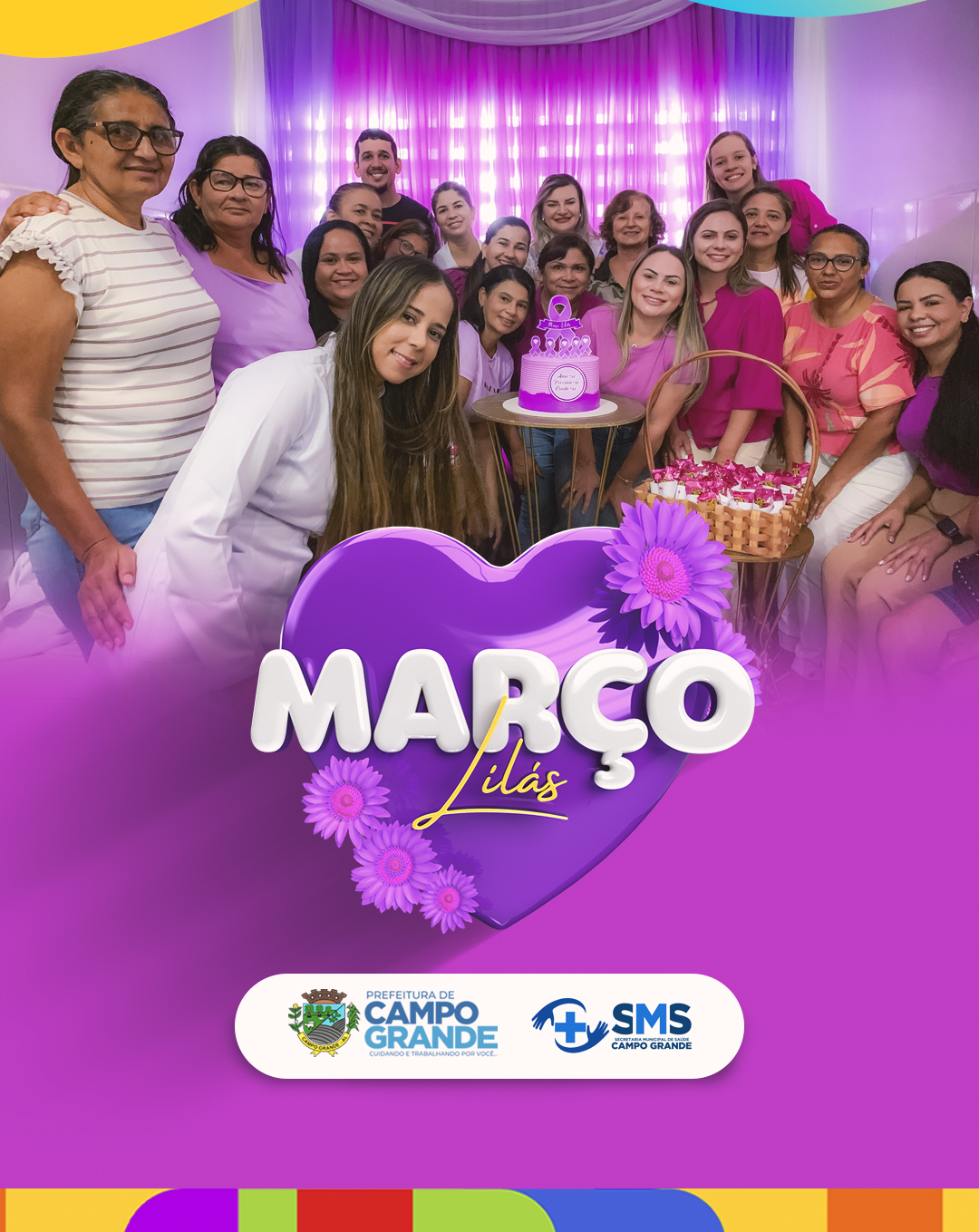 Março Lilás: Prevenção e Cuidado com a Saúde da Mulher