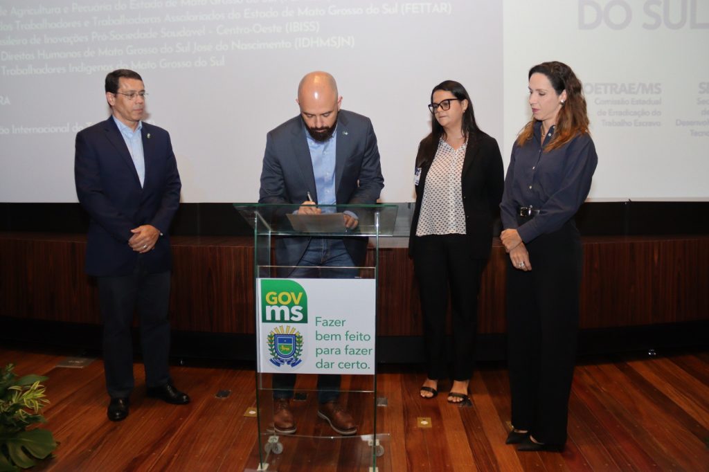Plano Estadual de Erradicação do Trabalho Escravo promove desenvolvimento com justiça social em MS