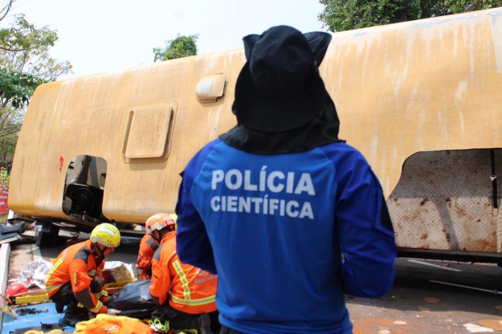 Polícia Científica de MS orienta sobre a preservação do local do crime – Agência de Noticias do Governo de Mato Grosso do Sul