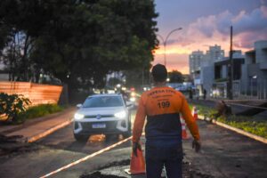 Prefeitura realiza obra emergencial na Rachid Neder após enxurrada – CGNotícias
