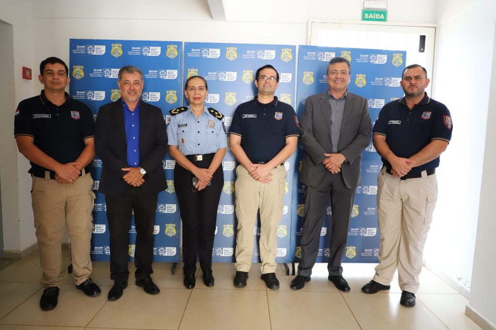Polícia Científica recebe autoridades do Paraguai e fortalece cooperação pericial na fronteira