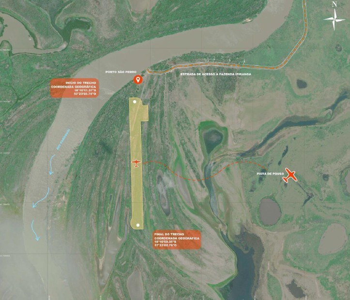 Aeródromo do Porto São Pedro vai melhorar acesso, logística e até atendimentos emergenciais no Pantanal