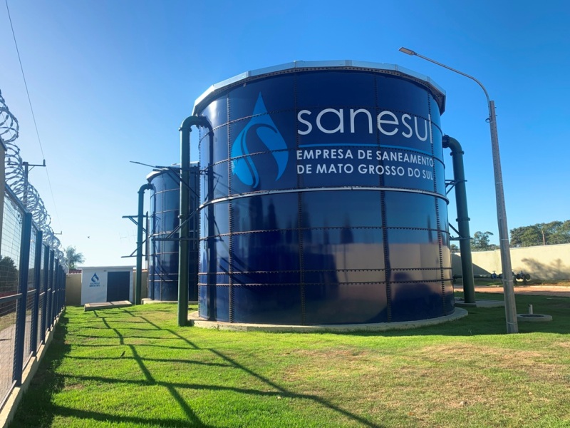 Obras de saneamento acompanham expansão da celulose no Bolsão e fortalecem a infraestrutura regional