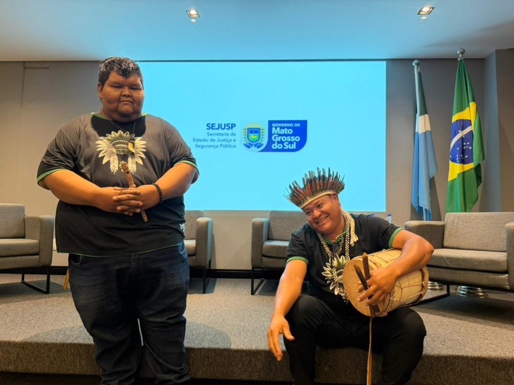 Ações da Sejusp unem segurança, assistência e cultura da paz nas aldeias indígenas de MS