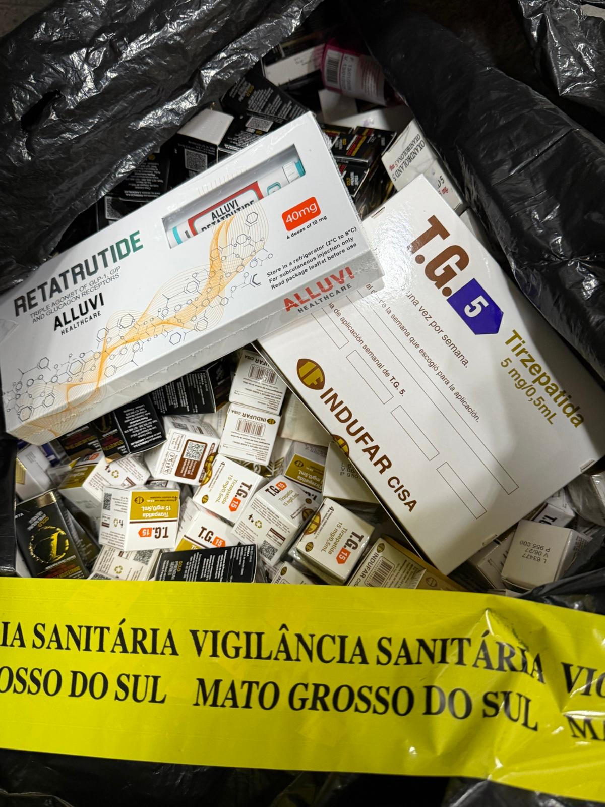 Fiscalização apreende R$ 10 milhões em emagrecedores ilegais em dois meses e meio – Agência de Noticias do Governo de Mato Grosso do Sul