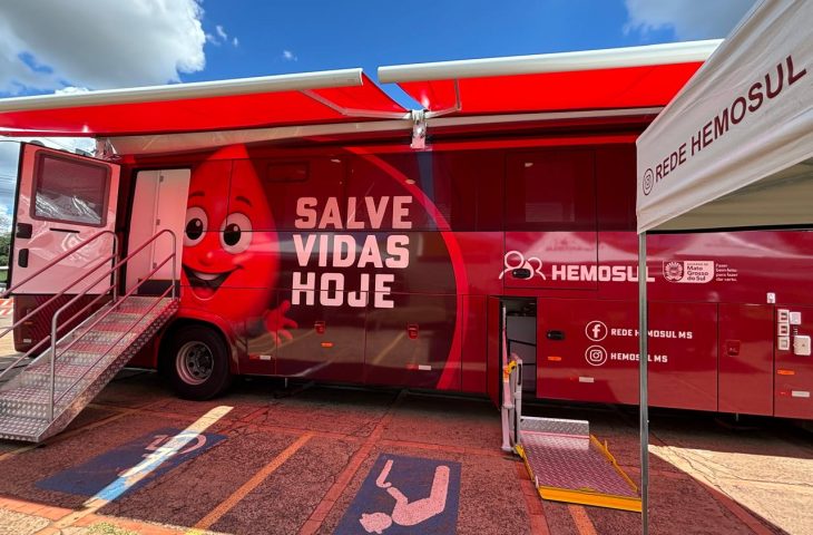 Hemosul Móvel leva coleta de sangue a Iguatemi e Naviraí na rota de abril – Agência de Noticias do Governo de Mato Grosso do Sul