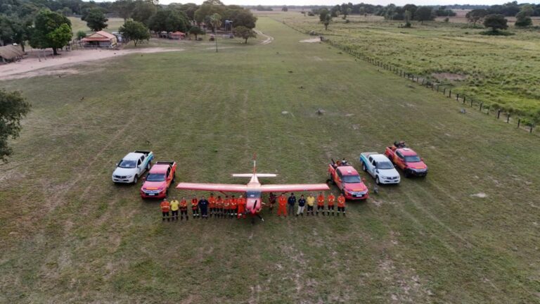 Imasul e Corpo de Bombeiros reforçam prevenção a incêndios com manejo integrado do fogo no Pantanal