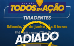 Mutirão Todos em Ação é adiado devido às baixas temperaturas – CGNotícias