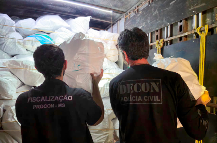 Procon/MS e Decon apreendem mais de 4,3 mil tênis falsificados em Campo Grande – Agência de Noticias do Governo de Mato Grosso do Sul