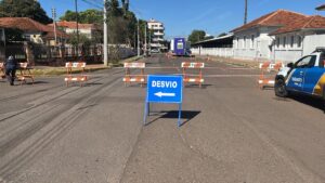 Agetran interdita trecho da Calógeras para Carreta da Saúde – CGNotícias