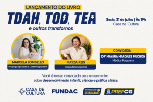 livro sobre TDAH e autismo é lançado hoje  – CGNotícias
