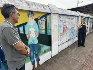 Com verba do FMIC, murais da ferrovia ganham site no sábado  – CGNotícias