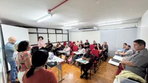 Funsat e Uems ensinam português a migrantes na Capital  – CGNotícias