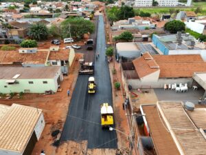 Sonho do asfalto se torna realidade para moradores do Jardim das Nações – CGNotícias