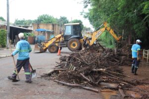 Prefeitura mobiliza equipes em trabalho de rescaldo após temporal com chuva intensa e granizo – CGNotícias